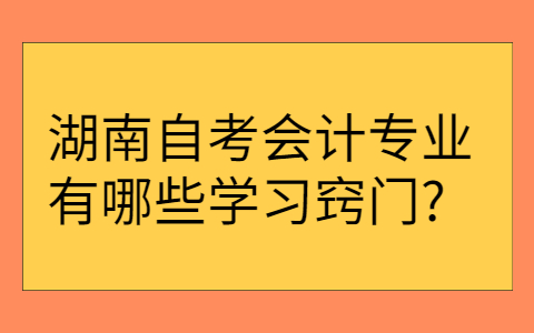 湖南成人自考要如何复习